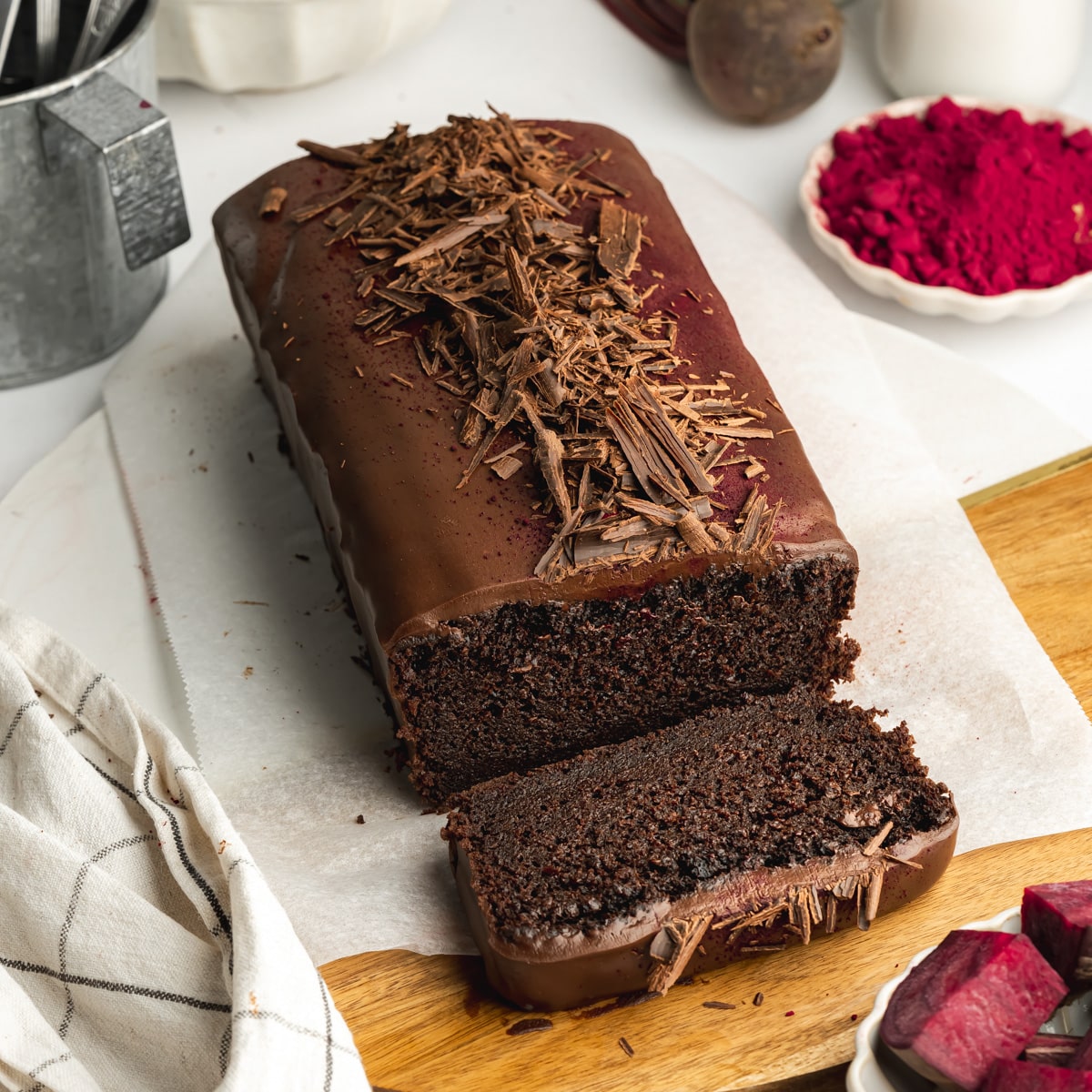 Beet Chocolate Loaf