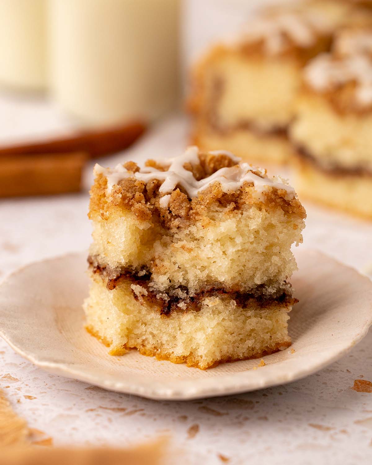 Vegan Cinnamon Coffee Cake