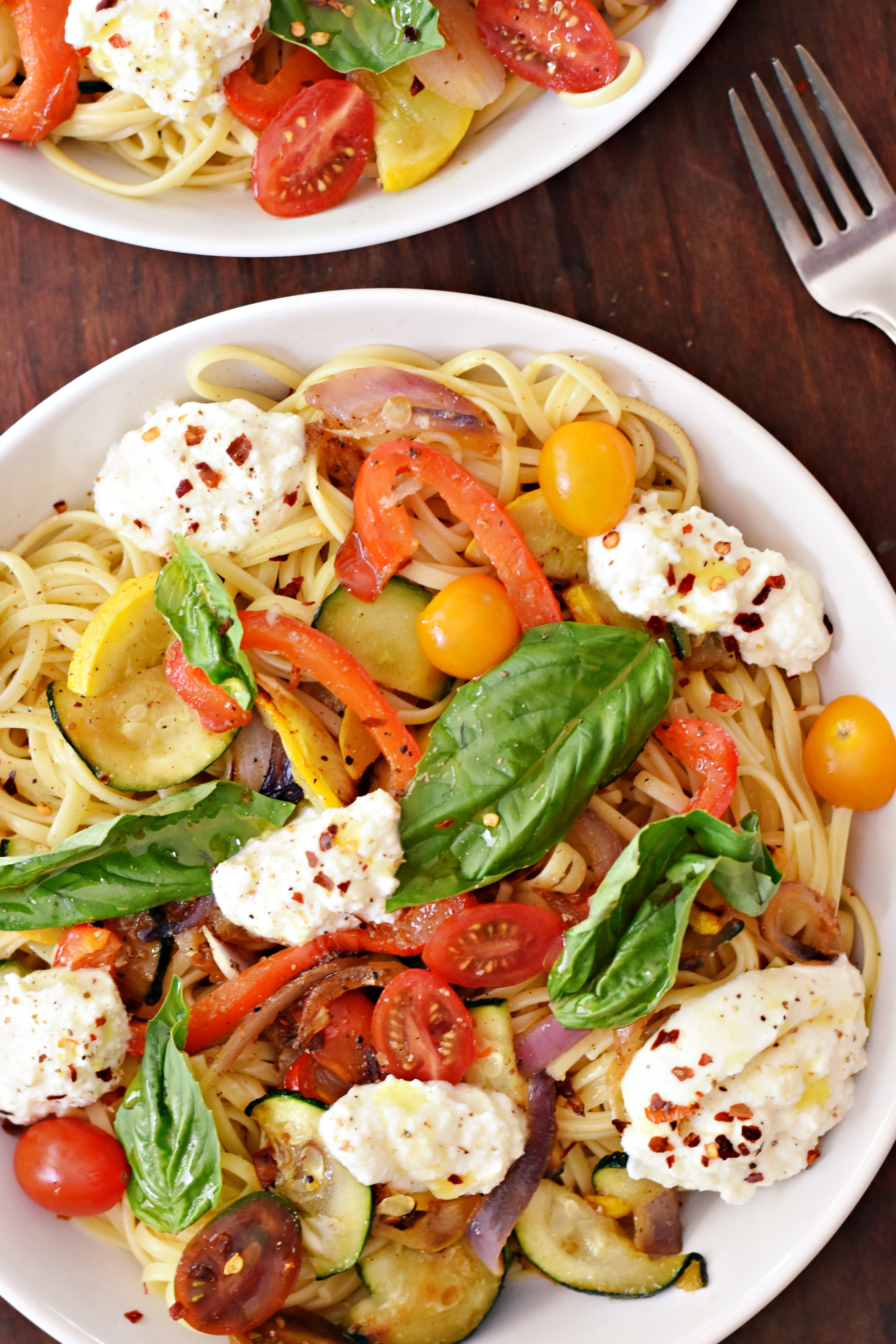 Ricotta and Vegetable Primavera