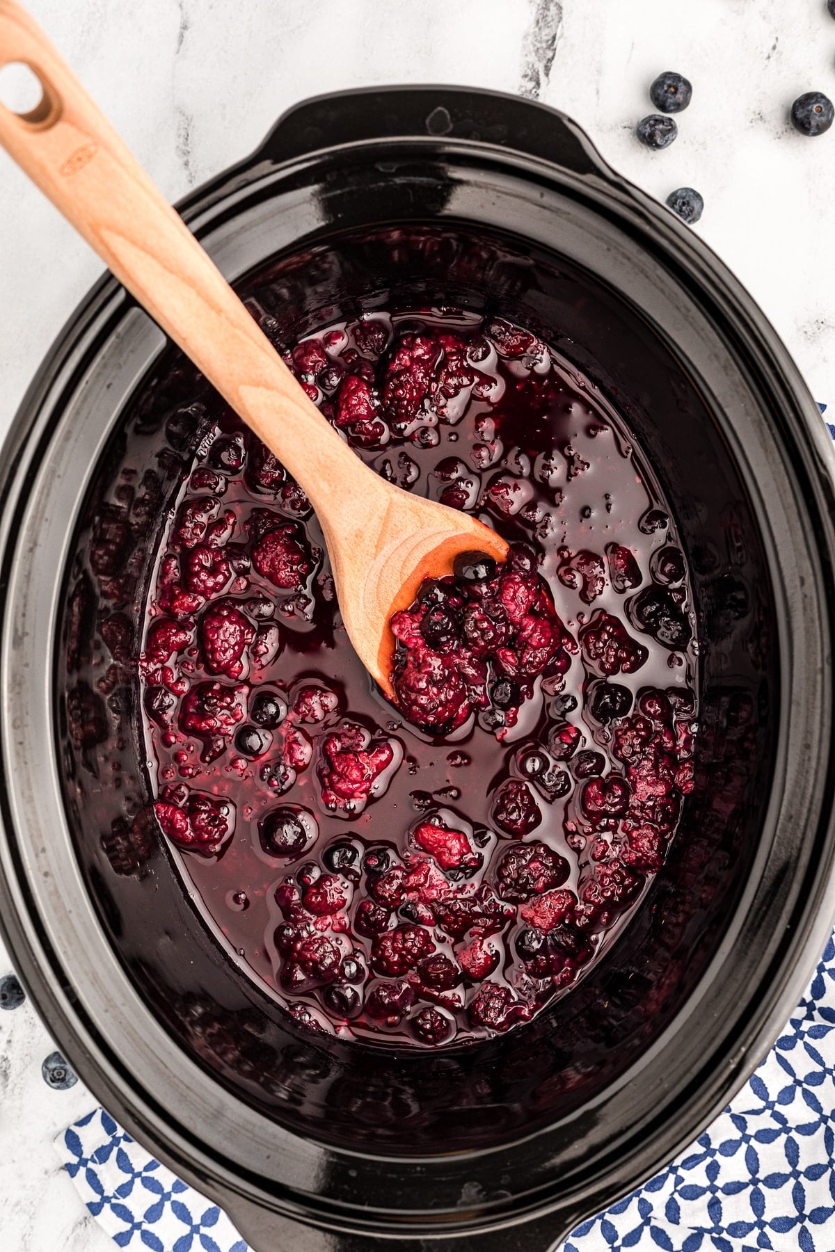 Berry Compote and Yogurt Parfait Bar