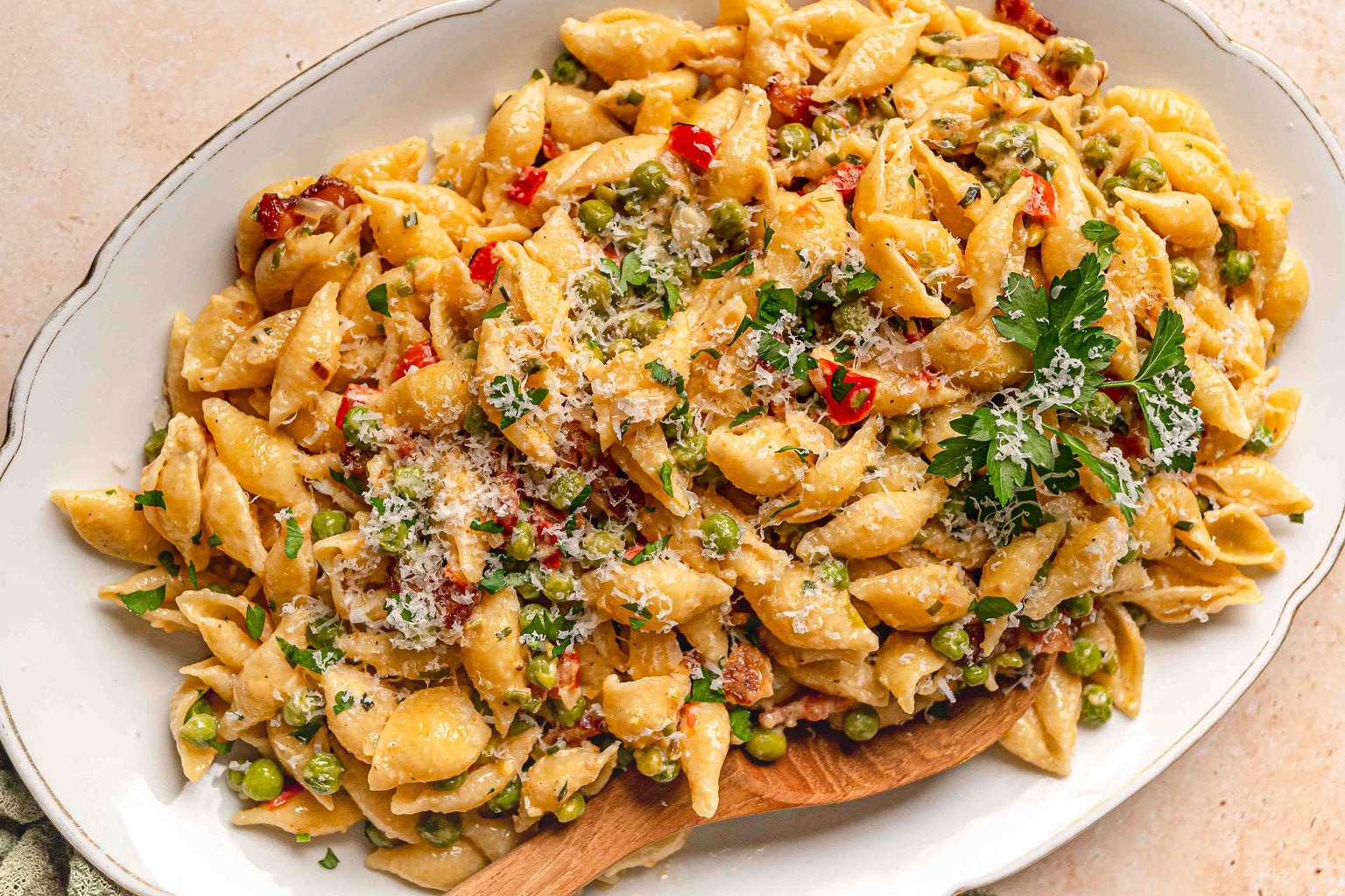 Smoked Gouda Pasta with Bacon
