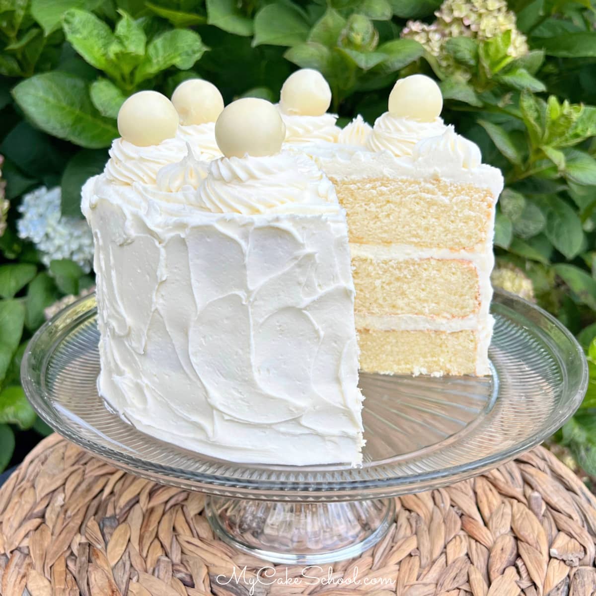 White Chocolate Velvet Cake