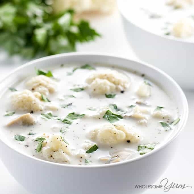 Clam Chowder Without Potatoes