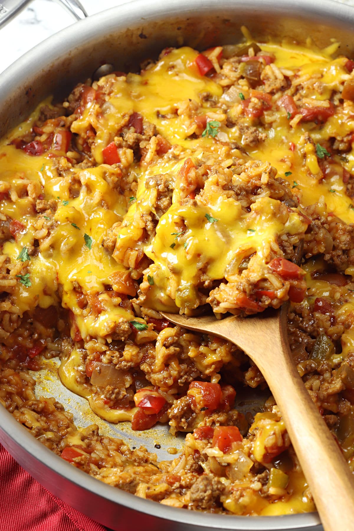 Unstuffed Peppers Pasta Skillet