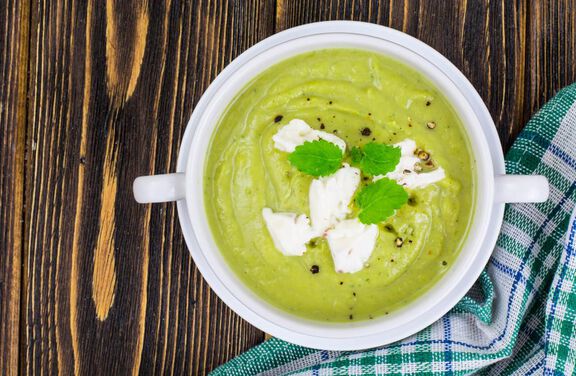 Zucchini and Herb Soup
